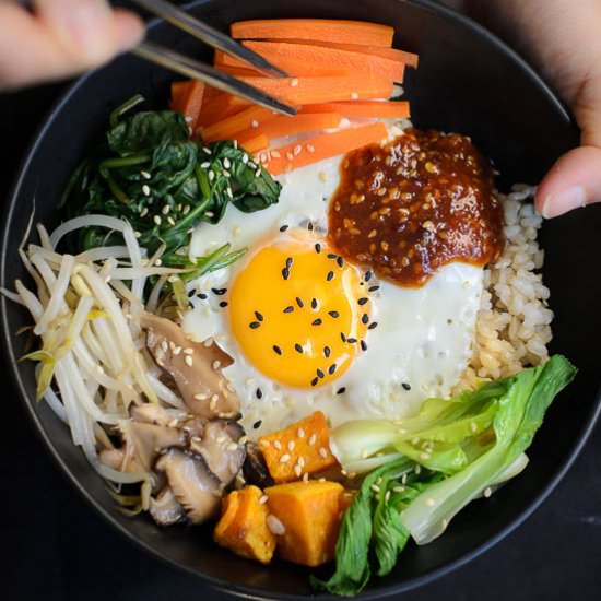 Korean Bibimbap Bowl