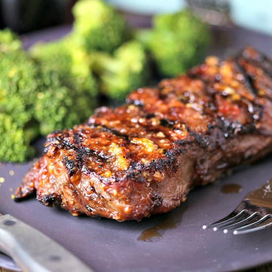 Mongolian Glazed Grilled Steak