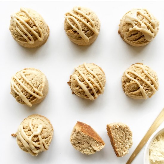 Mini Cashew Butter Protein Cookies