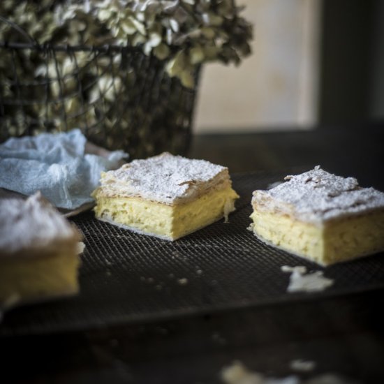 Four Ingredient Vanilla Slice