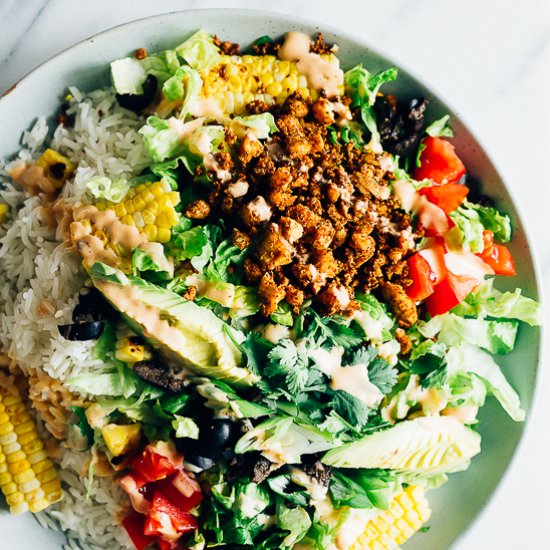 Vegan Mexican Salad