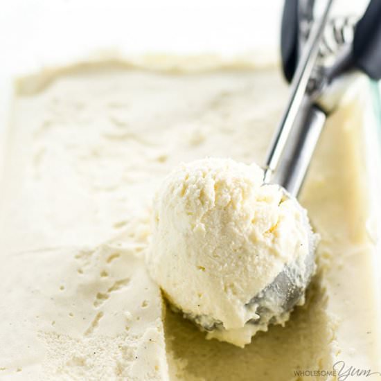 Low Carb Ice Cream (No Churn)