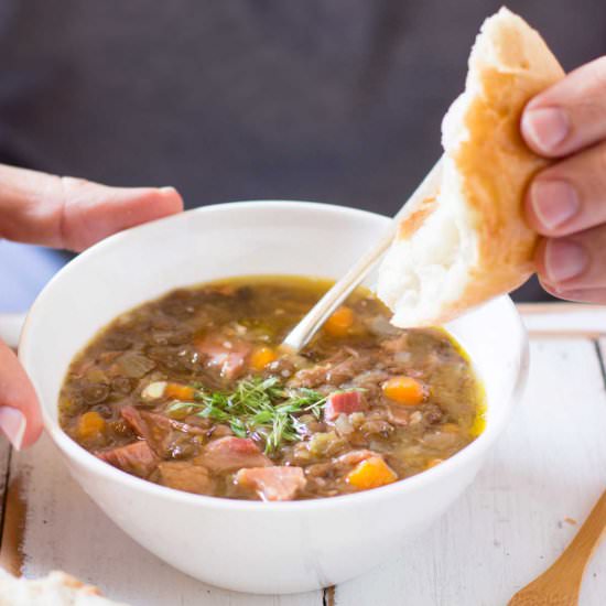 German Lentil Soup