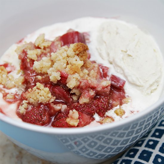 Strawberry-Rhubarb Crisp