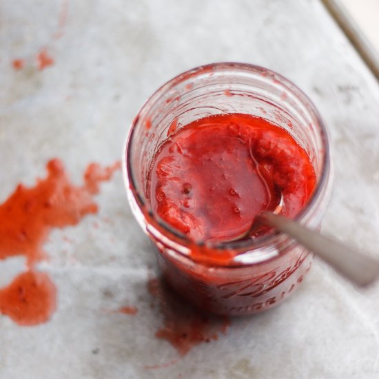 Salty Strawberry Sauce