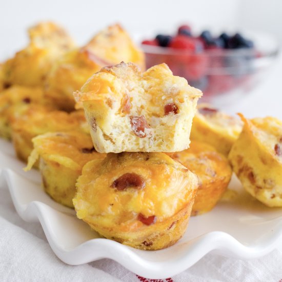 Bacon, Egg & Cheese Bites