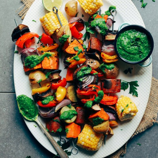 Grilled Veggie Skewers