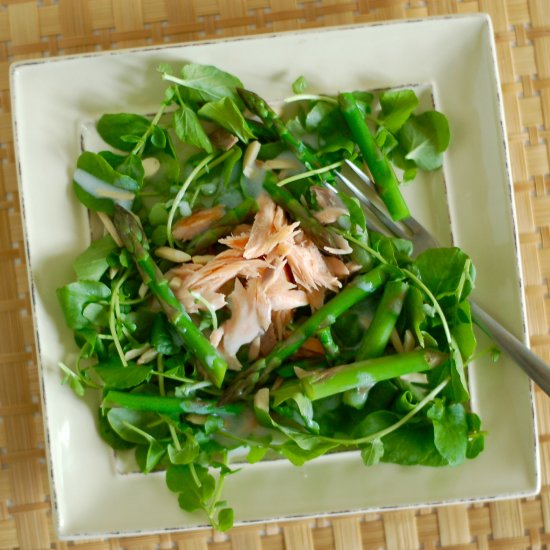 Asparagus & Smoked Salmon Salad