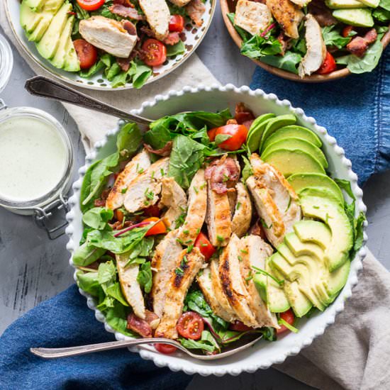 Grilled Chicken BLT Salad