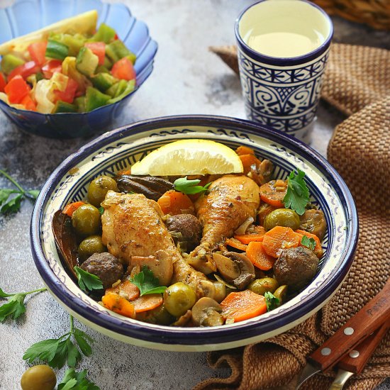 Olive Chicken Tagine