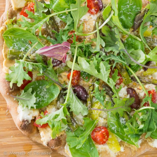 Whole Wheat Pizza Insalata