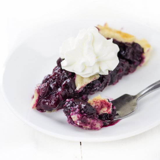 Gluten-Free Blueberry Pie