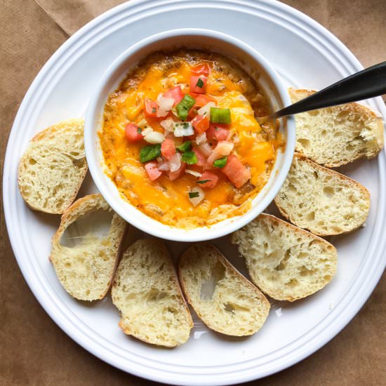 Grilled Corn Cheese Dip