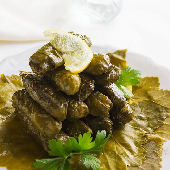 Stuffed Grape Leaves