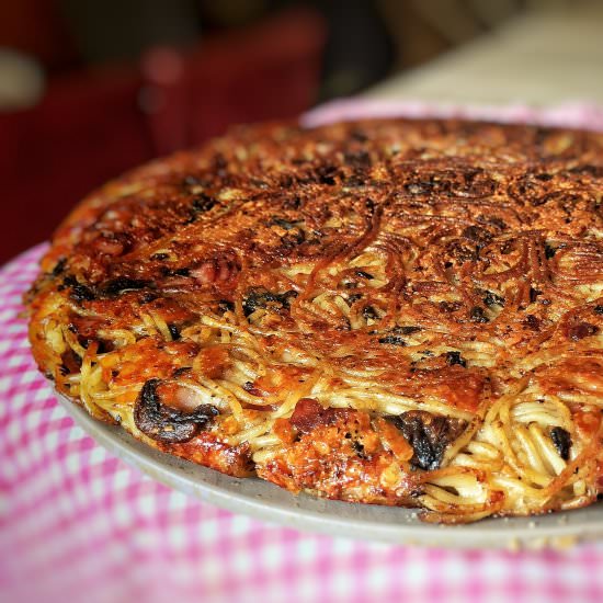 Crispy Italian Pan Fry Pasta