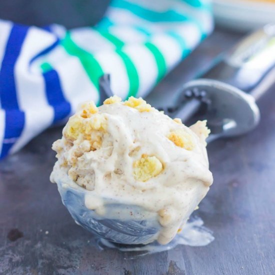 No-Churn Snickerdoodle Ice Cream