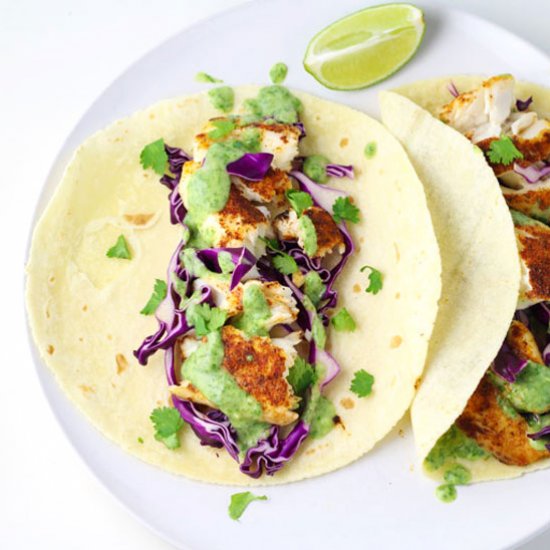 Tilapia Fish Tacos