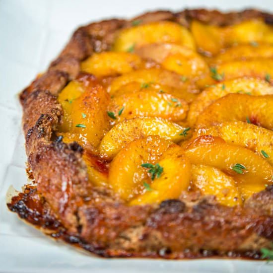 Spiced Peach Galette