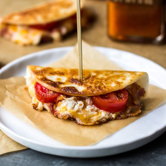 Chicken & Pimento Cheese Quesadilla