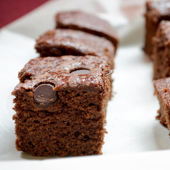 deceptively decadent brownies