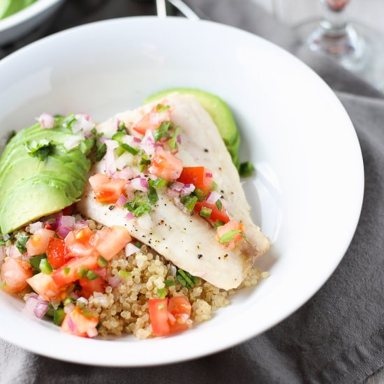 Red Snapper with Quinoa