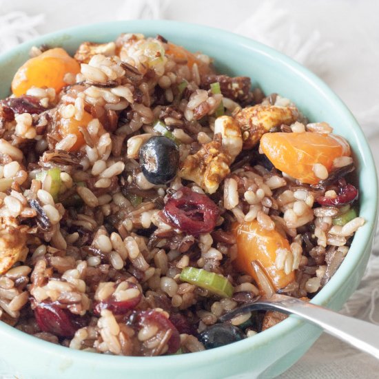 Fruity Forage Wild Rice Salad