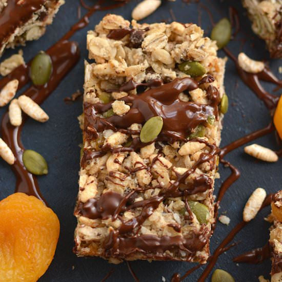 Trail Mix Granola Bars