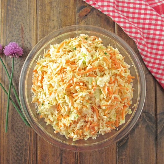 The Best Homemade Coleslaw