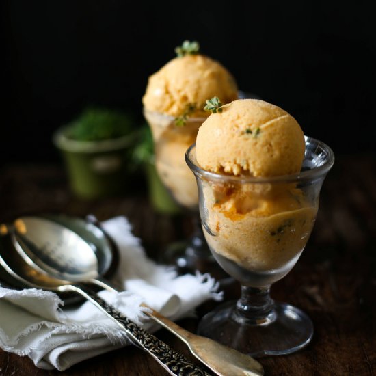 Apricot Frozen Yogurt