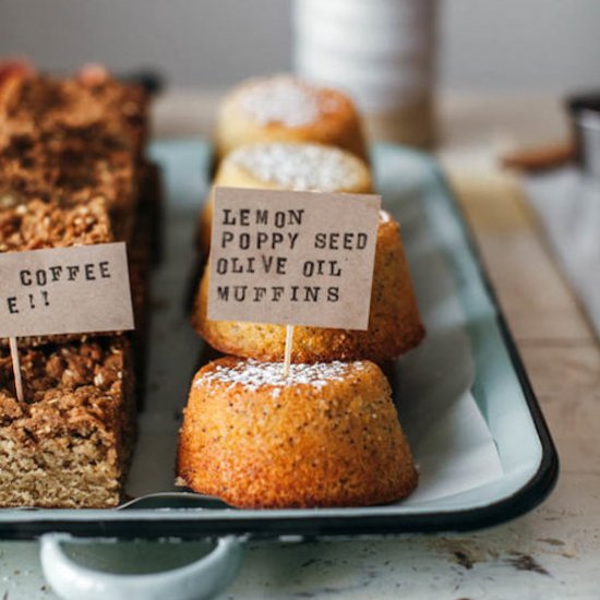 Lemon Poppyseed Muffins