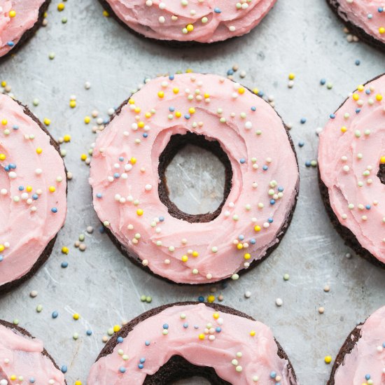 Paleo Chocolate Beet Donuts