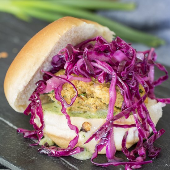 Lentil Burger Sliders