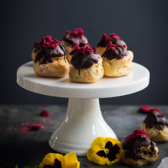 Plum Choux Bombs