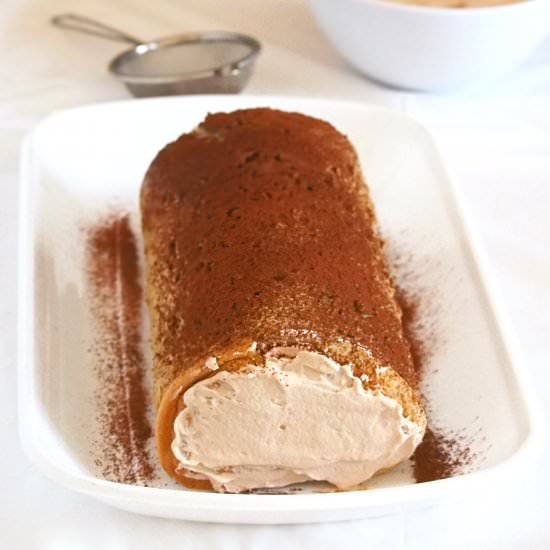 Coffee Swiss Roll