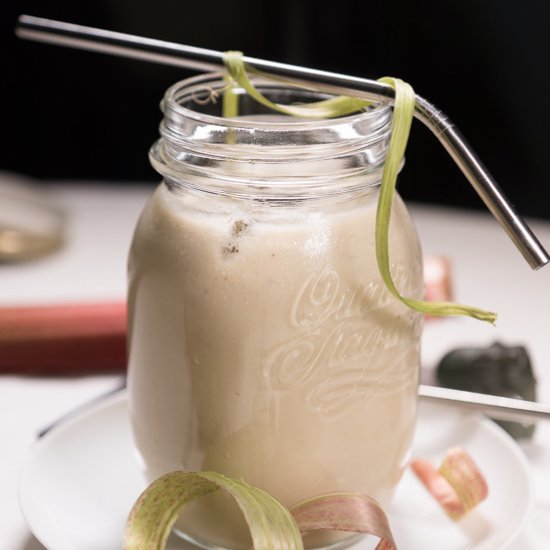 Virgin Rhubarb Piña Colada