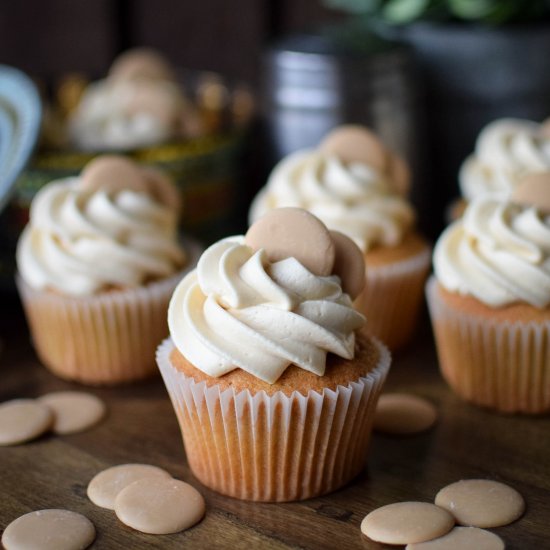 Caramac Cupcakes