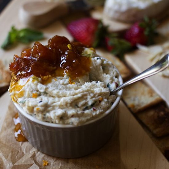 Snoek Pâté with Stewed Apricots