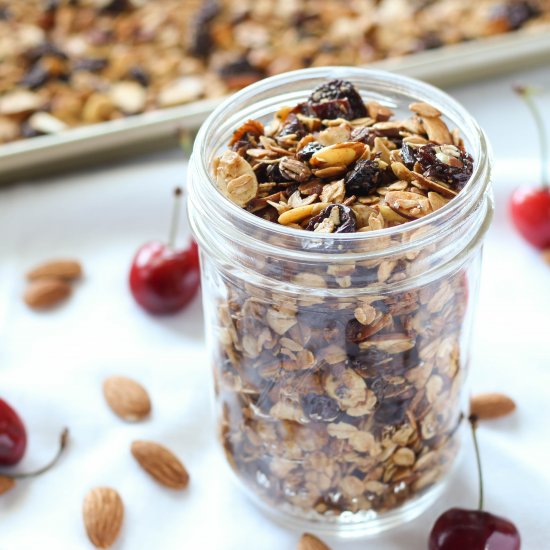 Cherry Almond Granola