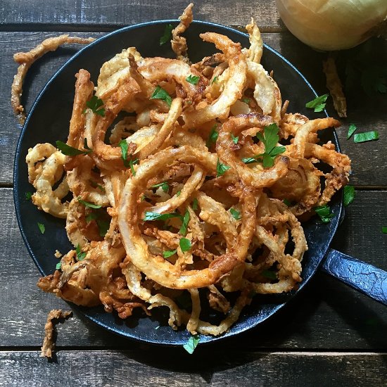 Southern Style Crispy Onion Rings