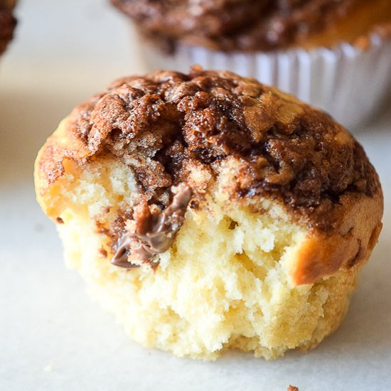 Nutella Banana Muffins