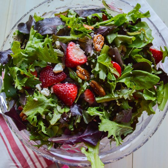 Sweet Spring Strawberry Salad