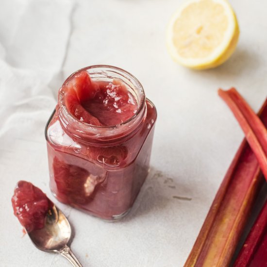 Easy Rhubarb Jam