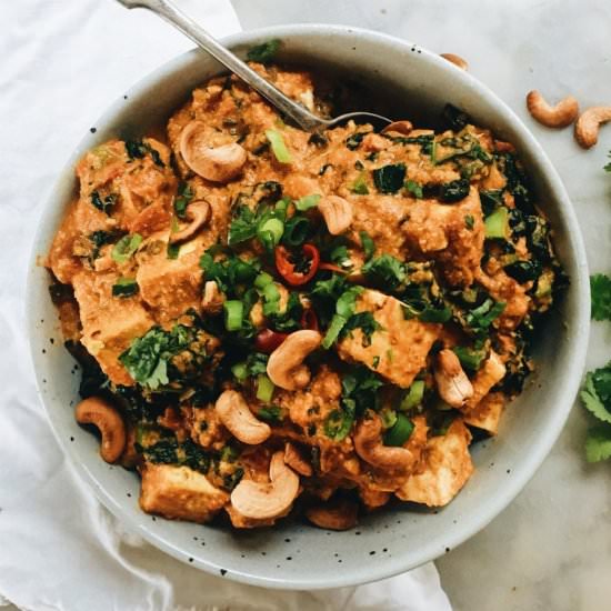 CREAMY TOFU KORMA CURRY