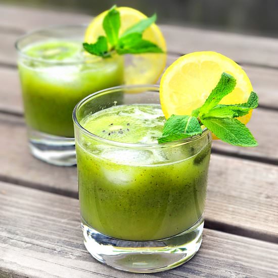 Kiwi & Mint Lemonade