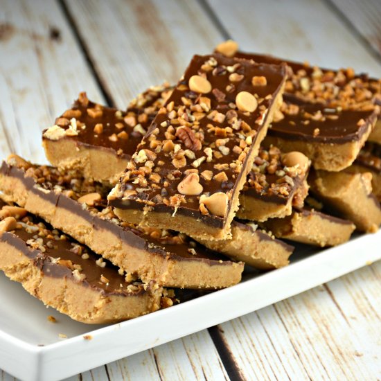 So Easy No-Bake Peanut Butter Bars