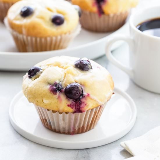 Blueberry Doughnut Muffins