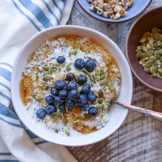 Nut and Seed Overnight N’Oatmeal