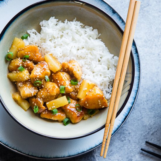 Pineapple Firecracker Chicken