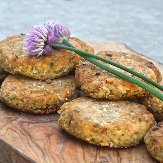 Vegetarian Chickpea Burgers