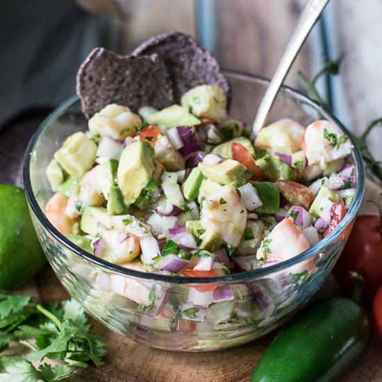 Easy Shrimp Ceviche